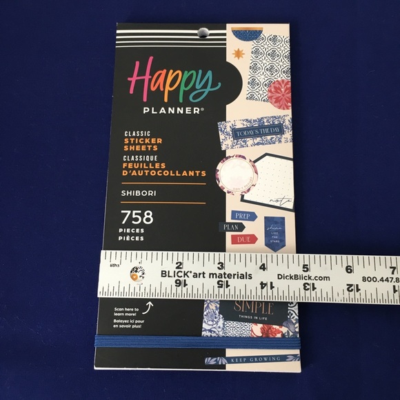 The Happy Planner Shibori Sticker Booklet - Picture 4 of 9